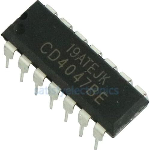 10PCS CD4047BE DIP14 CD4047 DIP 4047BE new and original IC