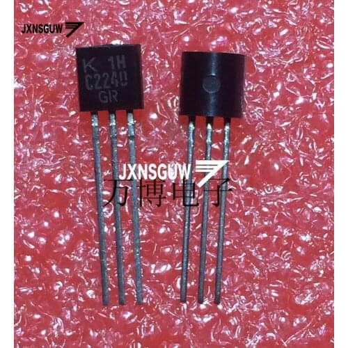 10PCS Original KEC 2SC2240 GR TO-92 Transistor C2240 Audio Power Amplifier C2240 GR 2SC2240GR Laser word