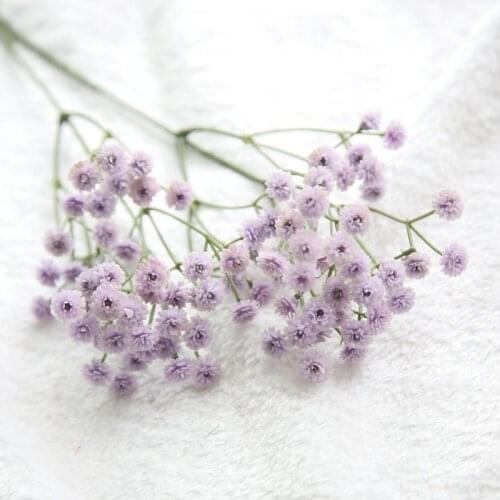 90 Heads Babysbreath Bouquets Gypsophila Artificial Flowers Wedding Decoration Birthday DIY Wedding Table Center Accessories