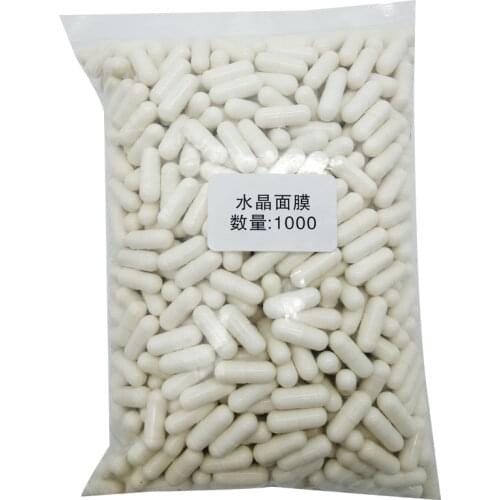 Free ship 1000pcs per bag Collagen Hyaluronic Acid Crystal Jelly Mask Eye Mask Capsule Beauty Salon Water Supplement