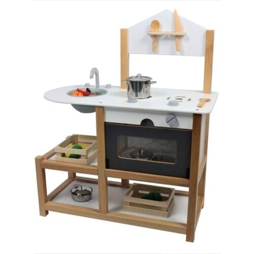 Wooden Educational Toy Kitchen Montessori Kitchen Set