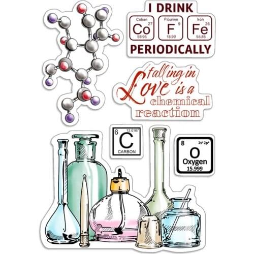 Background Clear Stamp for Scrapbooking Transparent Silicone Rubber DIY Photo Album Decor 0748