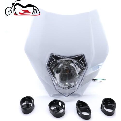 HeadLight Assembly For EXC XCW EXCF XCFW 125 200 250 300 350 400 450 500 530 08-13 690 Enduro Motorcycle Headlamp Head Light