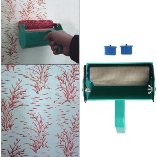 5" Single Color Wall Decoration Paint Painting Machine Without Roller Brush Tool 3D Pattern Wallpaper Decoration Painting Tools