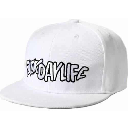 New high quality 100%cotton FUC letter embroidered snapback cap men hat adjusted outdoor sport leisure hats hip hop baseball cap