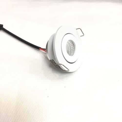 5pcs/lot 3.5w cabinet light LED Mini Einbauleuchte Rund verstellbarer Spot Deckenlampe 220 V LED-Schrankleuchte