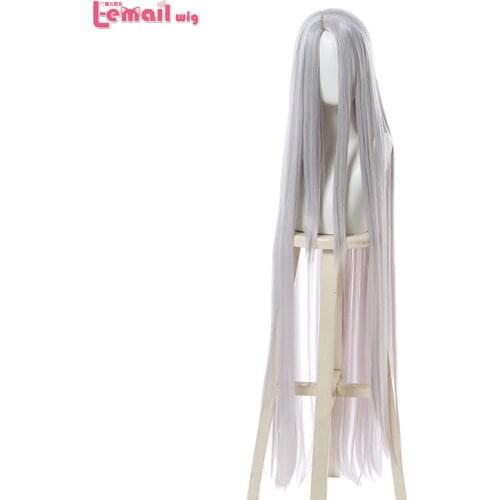 L-email wig My Hero Academia Cosplay Wigs Rabbit Hero Miruko Cosplay Wig Bunny Girl Long Straight Heat Resistant Synthetic Hair