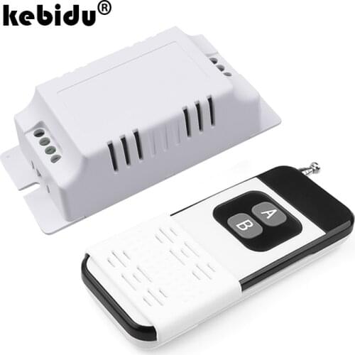 433Mhz Wireless Remote Control Switch AC 85V 110V 220V 2CH Relay Receiver and RF 433 Mhz Remote Smart Led Light Switch