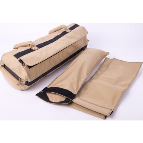 60LBS120LBSWeightlifting Sandbag Heavy duty 1050D nylon power Sand Bag Crossfit Military Power Training Body Fitness Equipment