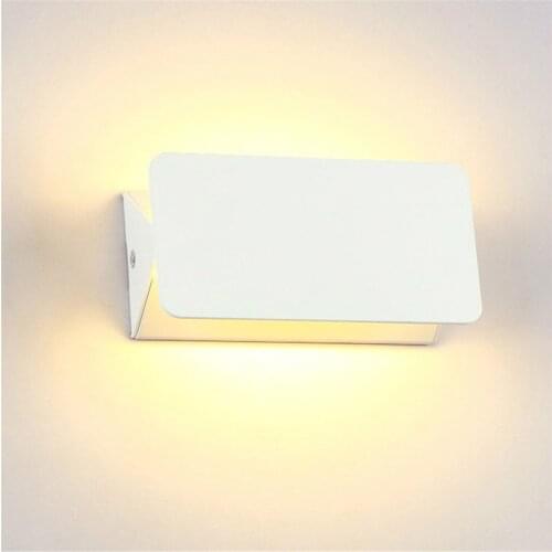 LED Wall Sconce Lights Bedside Light Living Room Bedroom Gallery Creative Rotating Indoor Home Lamp Fixture
