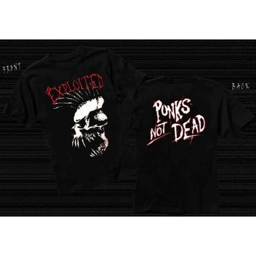 THE EXPLOITED- Scottish punk rock band T_shirt SIZESS to 6XL