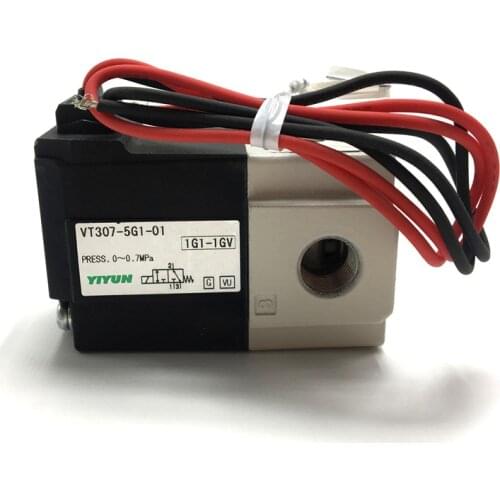 VT307-5G1-01 VT307-4G1-01 VT307-3G1-01 VT307-5G1-02 VT307-4G1-02 3 Port Solenoid Valve Direct Operated Poppet Type VT307 series