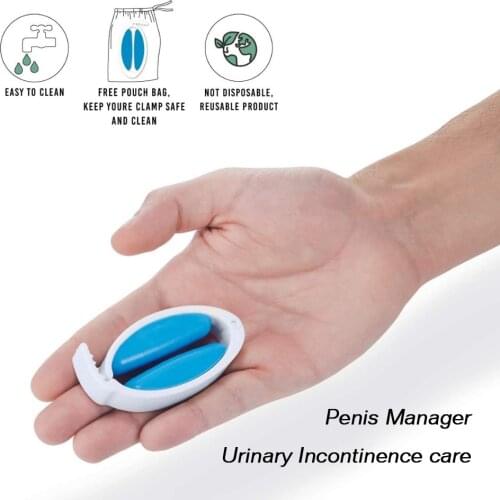 Penis Master Manage Urinary Incontinence Clamp Care For Men Male Penile Clamp Sex Toy Cock Rings