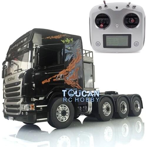 1/14 LESU Metal Sca 8*8 Chassis Gripen RC Tractor Truck Hercul Cabin Radio THZH0937-SMT3