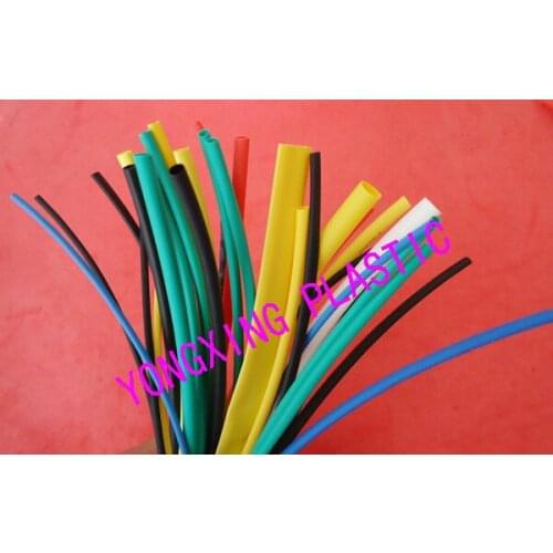 120pcs/lot 6color 10 size Assortment 2:1 Heat Shrink Tube Tubing Sleeving Wrap Wire Cable Kit 1.0/1.5/2.0/2.5/3.5/5.0/7.0/10.0