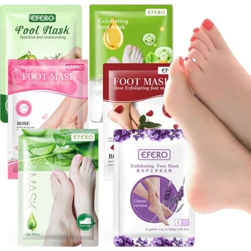 8Pair Exfoliating Foot Mask Peeling for Legs Feet Mask Scrub Socks for Pedicure Anti Crack Remove Dead Skin Peeling Foot Mask