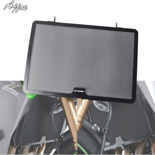 Motorcycle Aluminum Radiator Guard Cover Grill Guard For Kawasaki Z1000 2013-2020 Simple
