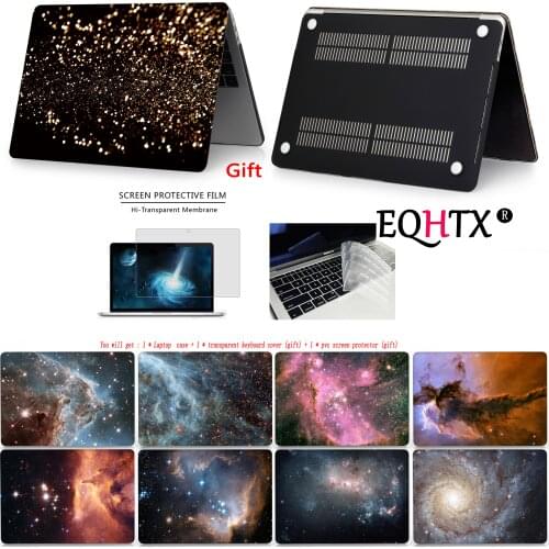 2020 For Macbook Air Pro 13 15 Touch bar Laptop Case For MacBook Air Pro Retina 11 12 13 15 16 inch starry sky protection case