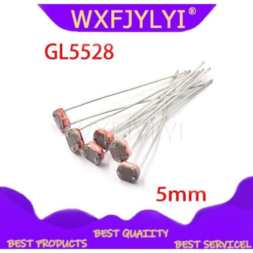 30pcs Photo Light Sensitive Resistor Photoresistor Optoresistor 5mm GL5528 DIP New Original