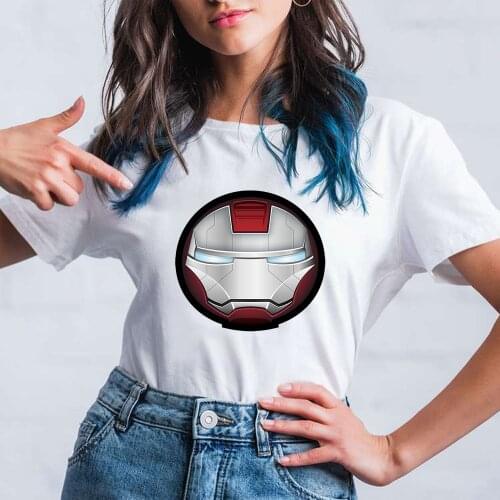 MARVEL Iron Man T Shirt Women Marvel T-Shirt Compression Casual Short Sleeve Brand Tee Shirt Tops Tees Dropship Clothes
