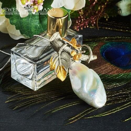 Женские ожерелья из жемчуга JEWELLWANG China At AliExpress