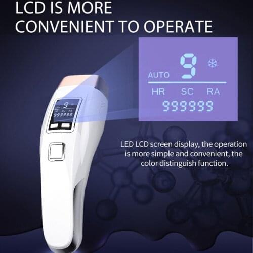Laser Epilator IPL Hair Removal Device Women Men Home Photoepilation Painless Facial Ice mode Pulsed Light Epilator