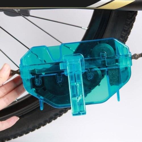 A Set MTB Mountain Bike Chain Cleaning Kit Bicycle Chain Cleaner Bike Brushes Scrubber Wash Tool Bike Accessories