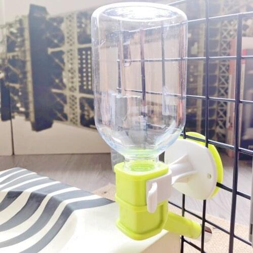 Pet Drinking Fountain Hanging Kettle Puppy Dog Cat Square Drinking Head General Purpose Without Spring