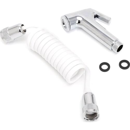 Drop Ship Handheld Shower Head Douche Toilet Bidet Spray Wash Jet Shattaf with Spring Hose