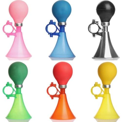 1Pcs Funny Bicycle Bike Bell Loud Air Horn Warning Safety Road Bicycle Children Handlebar Alarm Ring Outdoor Cycling Accessories
