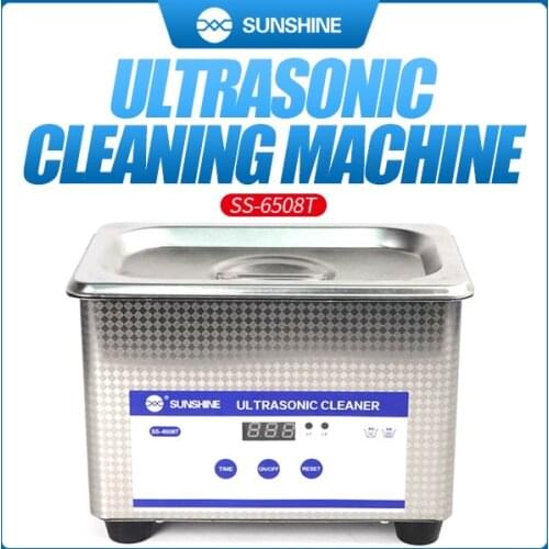 Sunshine SS-6508T 800ML Digital Ultrasonic Cleaner For Phone PCB & Jewelry & Glasses & Watch & Circuit Board Cleaning