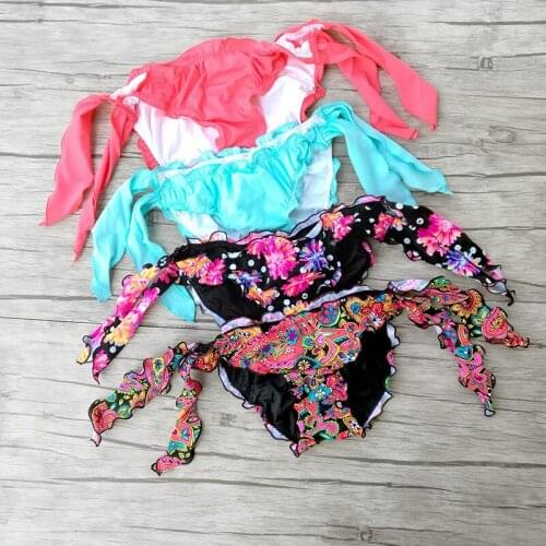 Mixed Bikini Bottoms New Swimsuit Women Bikinis Bottom Vintage Swimwear Bow Brand Biquini Bikiny Sexy secret Swim Suit
