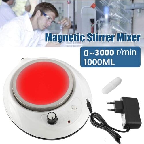 1LMagnetic Heating Stirrer Magnetic Agitator Stirrer Hotplate aborator Stirrering Machin With Stir Bar Laborator Stirrering