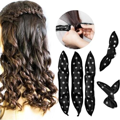 20pcs Sponge Flexible Foam Hair Curlers Magic Sponge Pillow Soft Hair Roller DIY Salon Hair Care Styling Tools