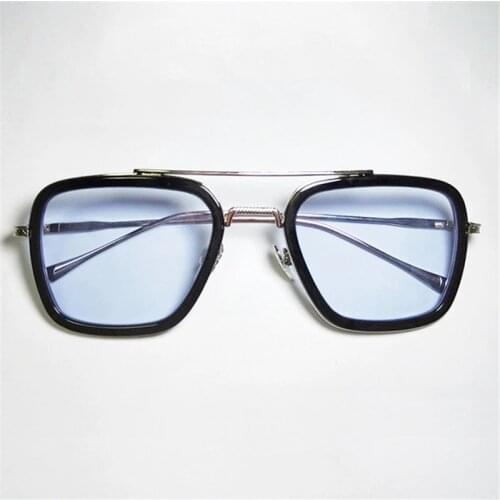 Edith Glasses Cosplay Accessories Prop Fashion Woman Sunglasses Plane Mirror Iron Eyewear Man