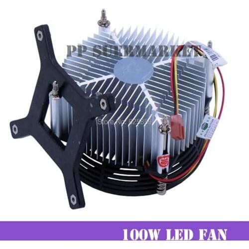 Free shipping 100W 150W High Power Led Aluminium Heat Sink Cooling Fan
