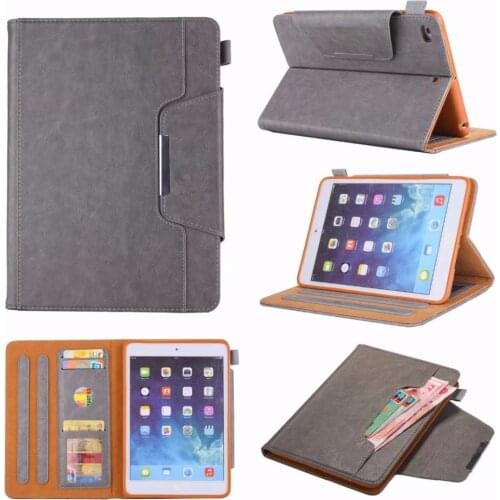 For iPad Air2 Air 2 A1566 A1567 case Auto wake sleep function magnet stand case for iPad Air 2 iPad 6 Funda cover case + Pen