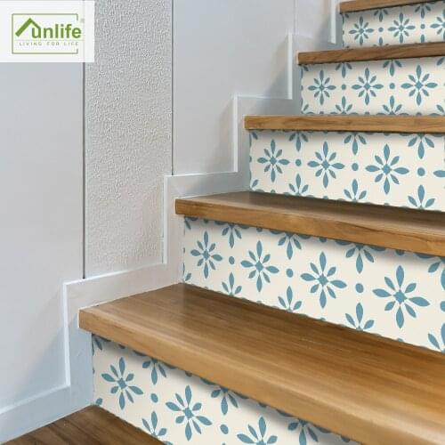 Funlife® Stair Stickers Easy to Clean Oil Proof Removable Wall Floor DIY Waterproof Peel & Stick PVCBathroom Stairway Kitchen