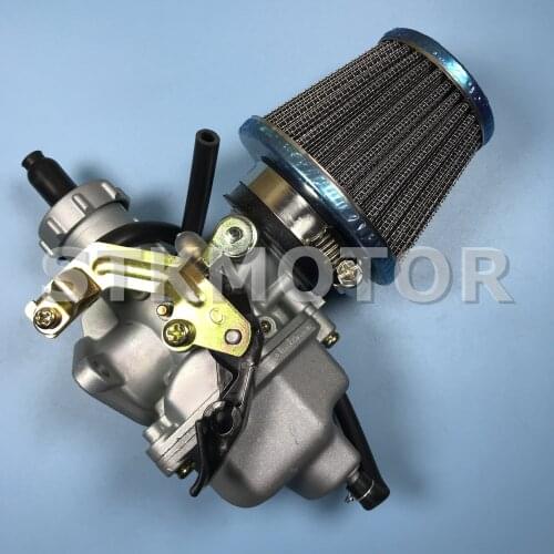 Carburetor With Air Filter For Honda Twinstar CM185T CM200T CARB