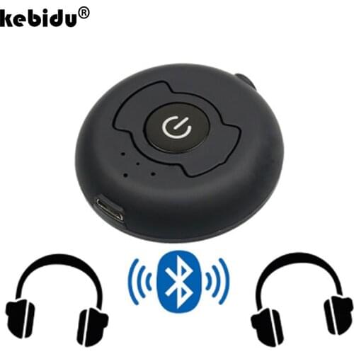 Kebidu Wireless 3.5mm Bluetooth Transmitter Multi-point Audio Music Stereo Dongle Adapter For TV PC DVD MP3 Bluetooth 4.0
