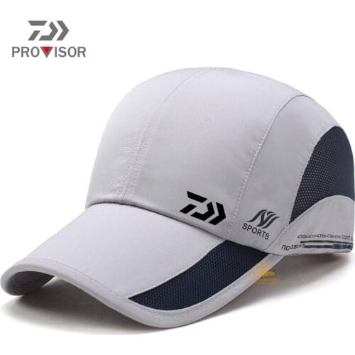 Daiwa Summer Mens Fishing Cap 2020 Womens Spring Outdoor Mountaineering Riding Windproof Sun Hat Casual Alphabet Fishing Hat