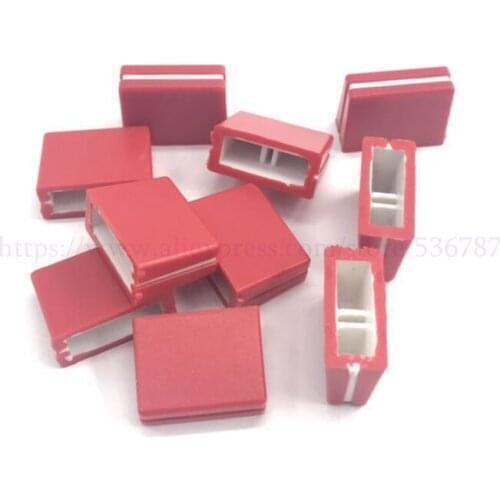 10PCS Mixer Fader Knob Cap Crosscut Knob Key Potentiometer for PIONEER DJM Mixer Fader Cap