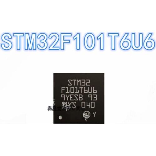 1PCS-10PCS 100% new original authentic STM32F101T6U6 QFN-36 32F101T6U6 QFN36 32-bit microcontroller chip