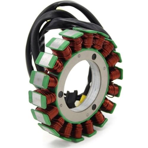 Motorcycle Generator Magneto Stator Coil For Kawasaki KVF650 Brute Force 650 4X4 4X4i Hardwood Green HD KVF700 Prairie 700 Team
