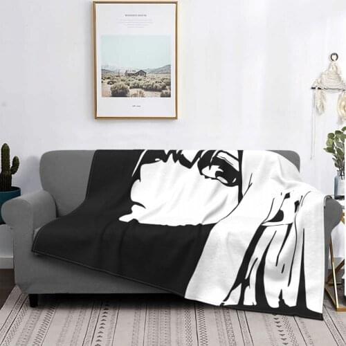 Darling In The Franxx Blankets Fleece Print Manga Portable Ultra-Soft Throw Blankets for Home Office Bedding Throws