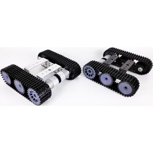 T101P mini Tank car,12V DC motor,Alloy Chassis/Frame/Structure,For robot education,modification, DIY, tank model,teaching demo