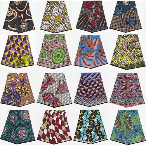 Wax material ankara wax prints wax 2020 new design Nigerian wedding fabric best quality batik block prints