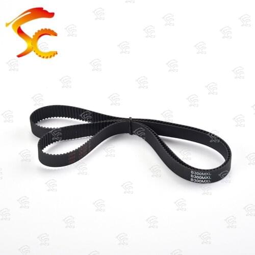 High Quality MXL Timing belt B300 MXL Width 6mm 10mm Teeth 300 Synchronous belt