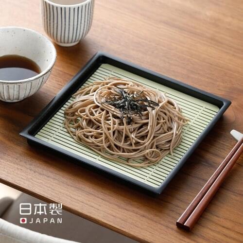 Japan Imported Cold Noodle Plate Polypropylene Resin Noodle Plate Household Cooling Food and Draining Water