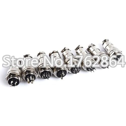 2+3+4+5+6+7+8P) 20mm GX20 Screw Aviation Connector Plug The aviation plug Cable connector Regular plug and socket